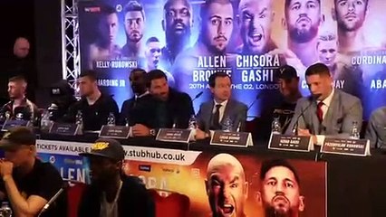 LOL! - SENAD GASHI HAS THE PRESS CONFERENCE IN STITCHES WITH BRILLIANT ONE-LINER OVER CHISORA FIGHT