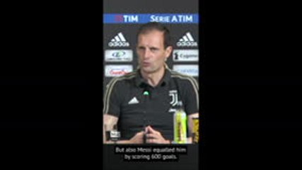 It will be difficult to replace Messi and Ronaldo - Allegri