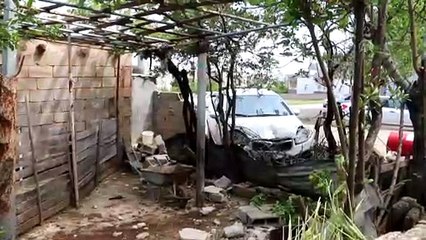 Polisten kaçarken kaza yaptı - ADIYAMAN