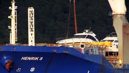 Marmaris'teki lüks motoryatlar kargo gemisiyle Malta'ya gönderildi - MUĞLA