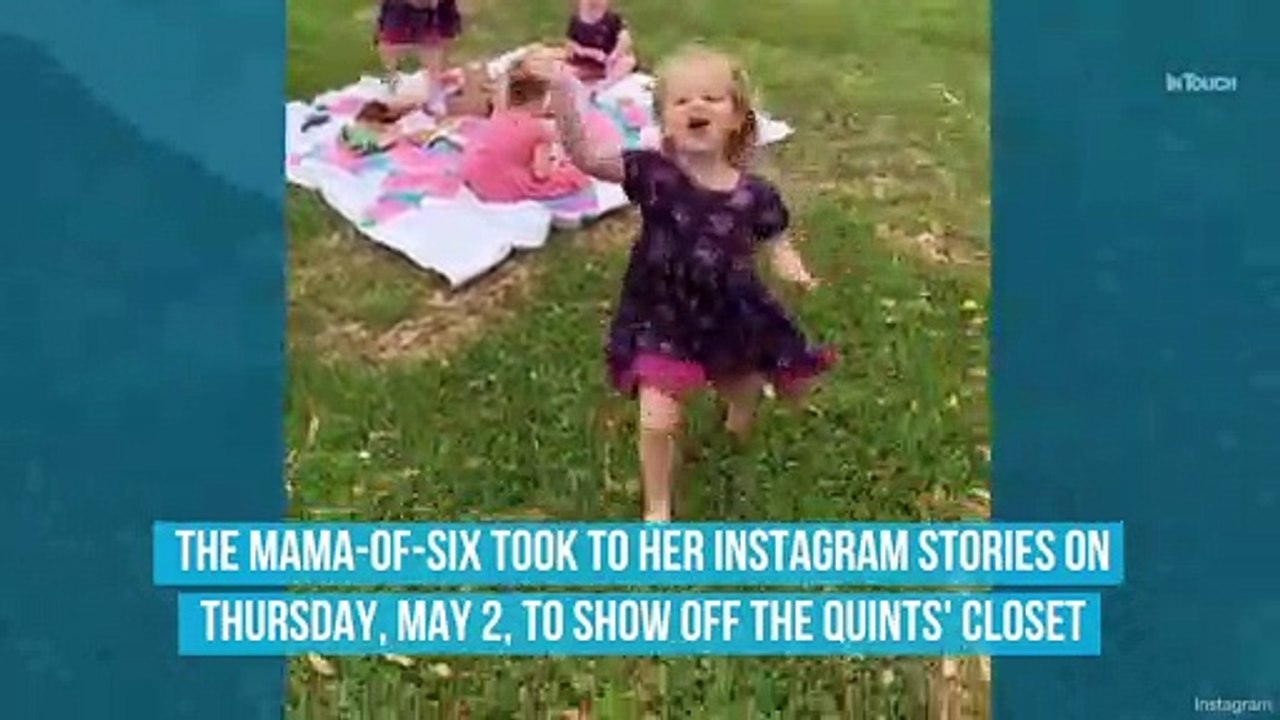 'OutDaughtered' Star Danielle Busby Reveals What Her Quints' Closet Looks Like: 'Shoes Everywhere'