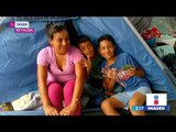 Condiciones de los migrantes en el albergue 'Senda de Vida' | Noticias con Yuriria Sierra