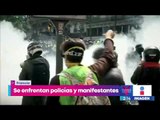 Disturbios y enfrentamientos durante marcha del 1 de mayo en Francia | Noticias con Yuriria Sierra