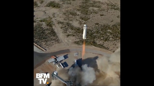 Blue Origin: la fusée de Jeff Bezos réussit son onzième vol d'essai