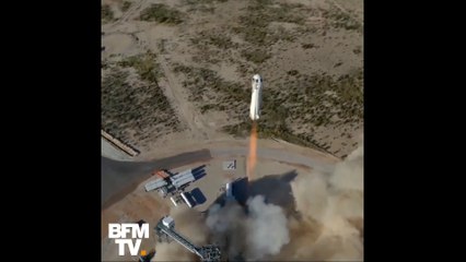 Blue Origin: la fusée de Jeff Bezos réussit son onzième vol d'essai