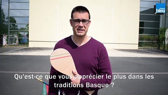 François Bussière / Joueur de Pelote Basque à Périgueux