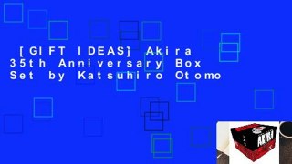 [GIFT IDEAS] Akira 35th Anniversary Box Set by Katsuhiro Otomo