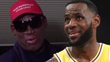 Dennis Rodman Goes HAM on Lebron & KD, Says They Are Both "So F-ing EASY To Play"!