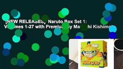 [NEW RELEASES]  Naruto Box Set 1: Volumes 1-27 with Premium by Masashi Kishimoto