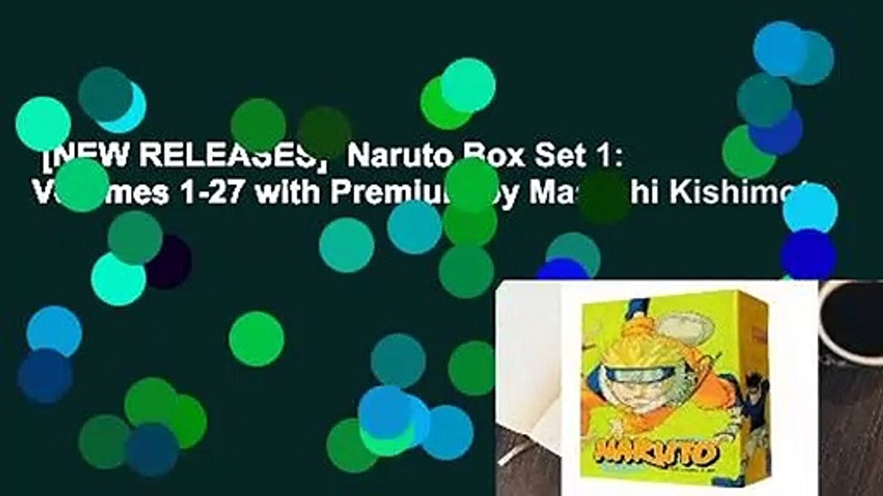 [NEW RELEASES]  Naruto Box Set 1: Volumes 1-27 with Premium by Masashi Kishimoto