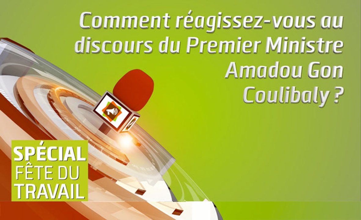 Microdrome : Comment réagissez-vous au discours du Premier Ministre Amadou Gon  Coulibaly ?