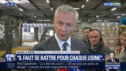 Reprise d'Ascoval: Bruno Le Maire décrit "un magnifique succès"