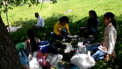 Cudi Dağı'nda piknik keyfi - ŞIRNAK