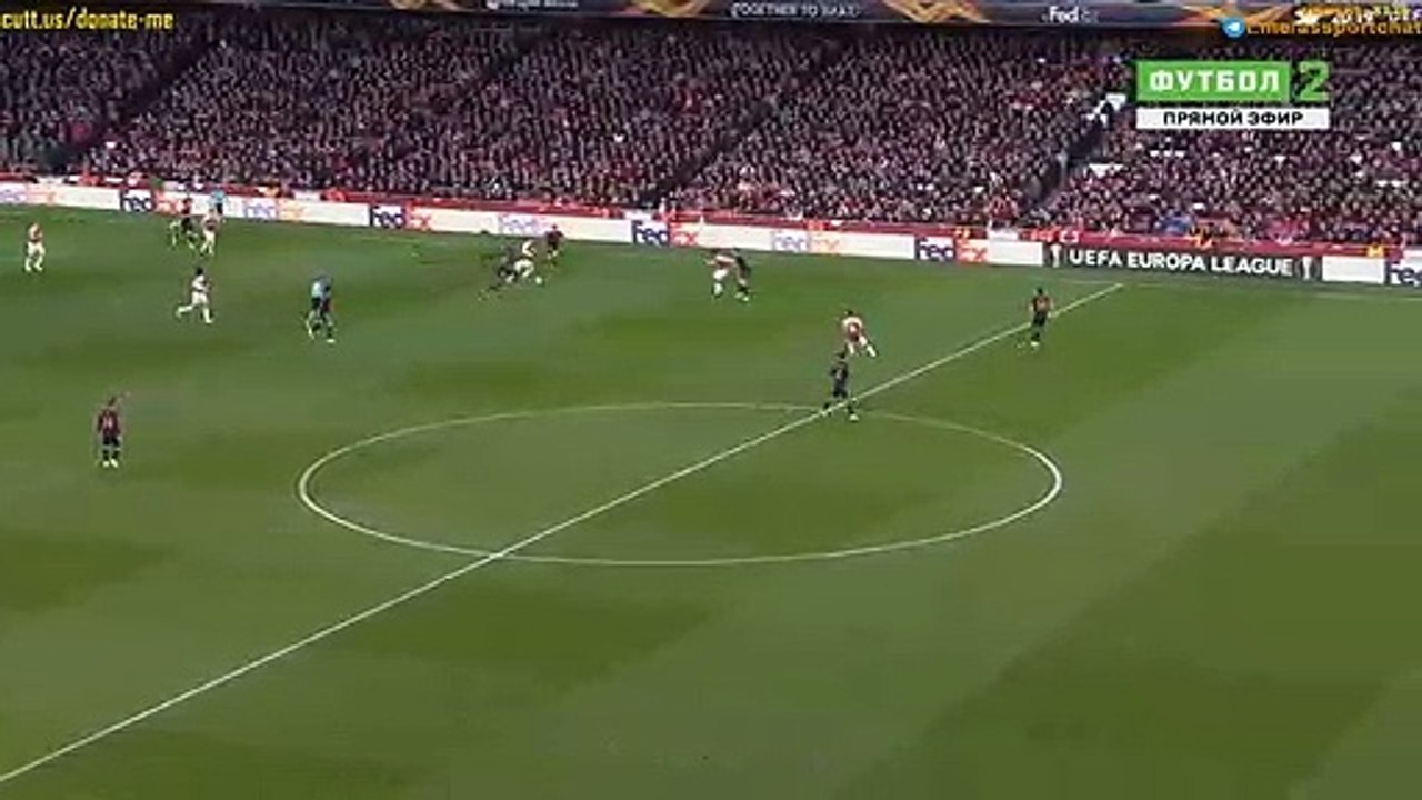 Alexandre Lacazette Goal HD -  Arsenal	 1-1	Valencia 02.05.2019