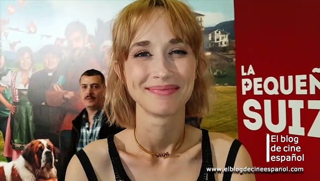 Entrevista a Ingrid García-Jonsson con motivo del estreno en cines de la comedia La pequeña Suiza