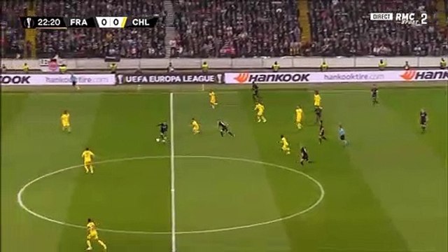 Frankfurt 1-0 Chelsea - Luka Jovic goal