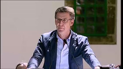 Núñez Feijóo bendice a Casado para que inicie la remontada