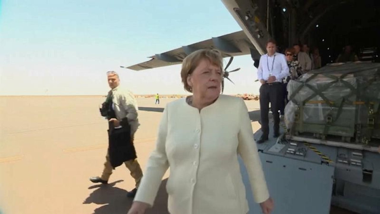 Merkel mutig in Mali
