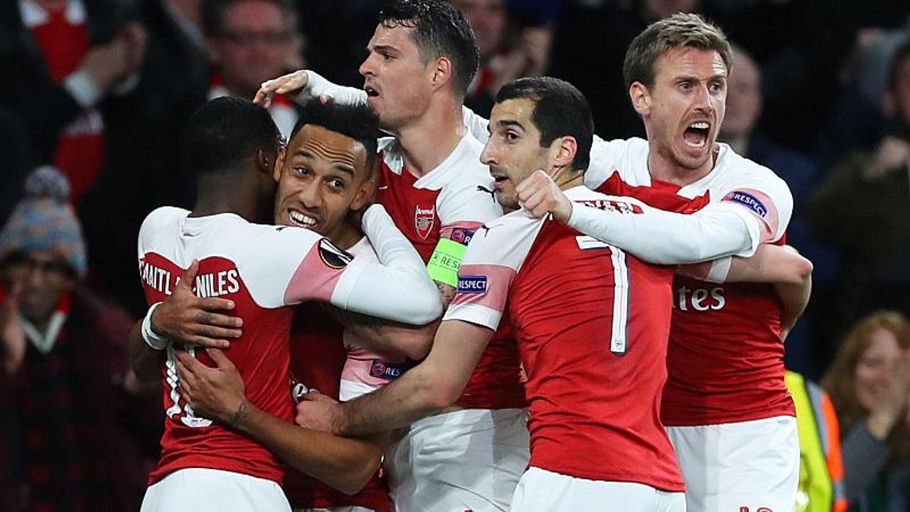 Europa league: arsenal jubelt, eintracht spielt 1:1