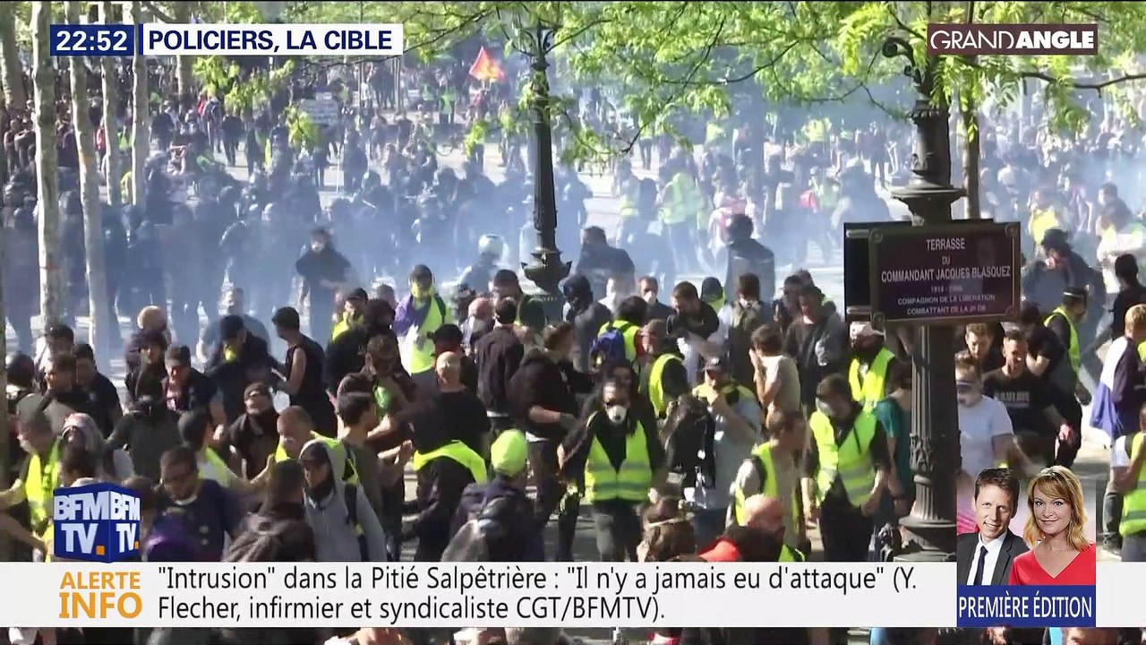 Policiers, la cible