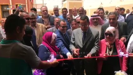 محافظ شمال سيناء يفتتح مدرسة الشهيد عمرو خالد حسين