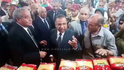 وزير التموين يفتتح معرض سوبر ماركت أهلا رمضان