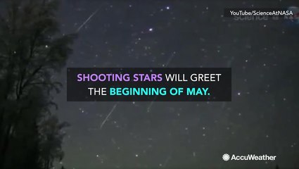 Eta Aquarid meteor shower to greet the first weekend in May