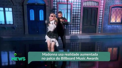 Madonna usa realidade aumentada no palco do Billboard Music Awards