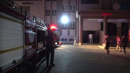 Adana Yangın Çıkan Okulda 'Sabotaj' Önlemi