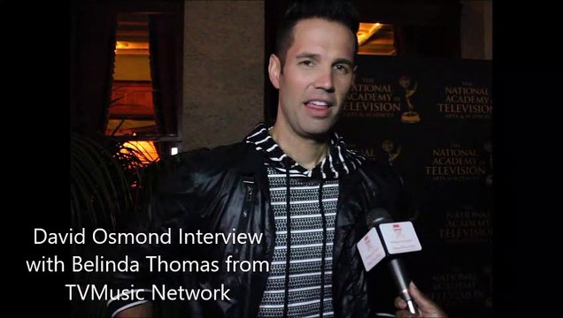 David Osmond at 2019 Daytime Emmys Nominees Reception