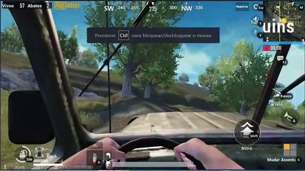 Primeira Partida PUBG MOBILE..