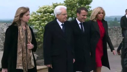 Macron et Mattarella célébrent Léonard de Vinci à Amboise (2)