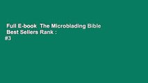 Full E-book  The Microblading Bible  Best Sellers Rank : #3