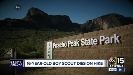 Boy Scout dies on weekend hike at Picacho Peak