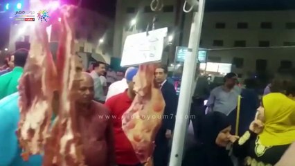 شاهد .. افتتاح سوبر ماركت أهلا رمضان فى سوهاج