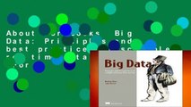 About For Books  Big Data: Principles and best practices of scalable realtime data systems  For