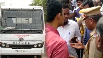 ஏ.டி.எஸ்.பி சௌகத்அலி காந்தி மார்க்கெட் காவல் உதவி ஆணையர்  விசாரணை நடத்தி வருகின்றனர்