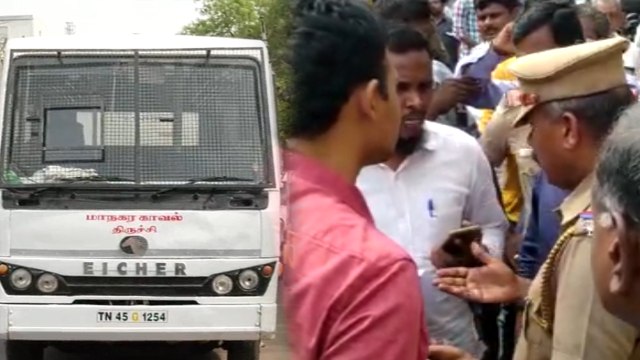 ஏ.டி.எஸ்.பி சௌகத்அலி காந்தி மார்க்கெட் காவல் உதவி ஆணையர் விசாரணை நடத்தி வருகின்றனர்