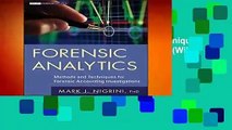 Forensic Analytics: Methods and Techniques for Forensic Accounting Investigations (Wiley