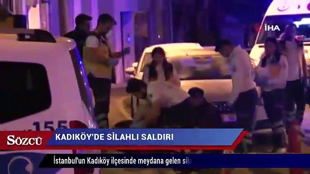 Kadıköy’de silahlı saldırı! Yaralılar var