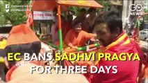 Lok Sabha Elections 2019 - EC Bans Sadhvi Pragya For 72 Hours