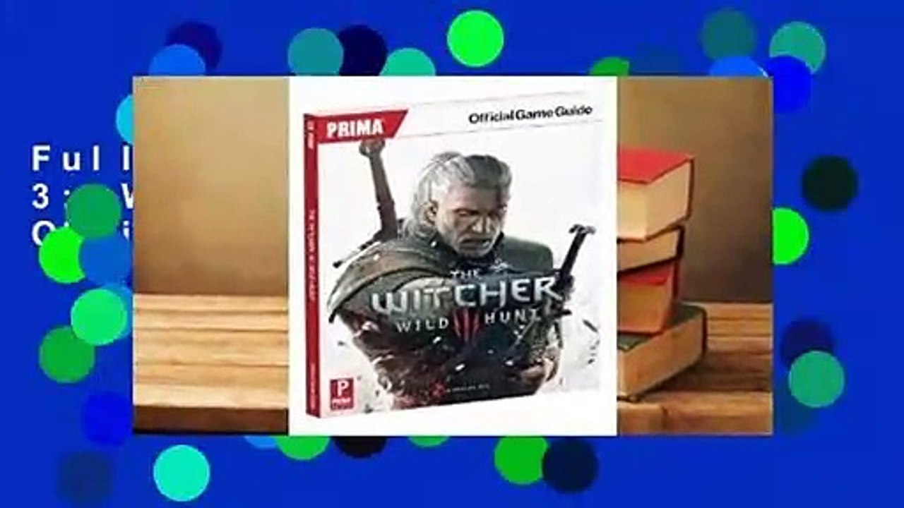 Full E-book The Witcher 3: Wild Hunt - Prima Official Game Guide  For Free