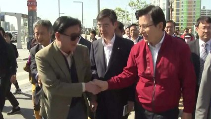 '삭발' 한국당, 경부선 찍고 호남선 투쟁 / YTN