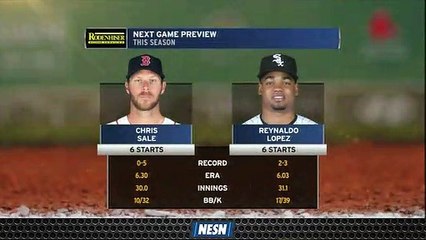 Chris Sale Seeks First Win Of Season Friday Vs. White Sox