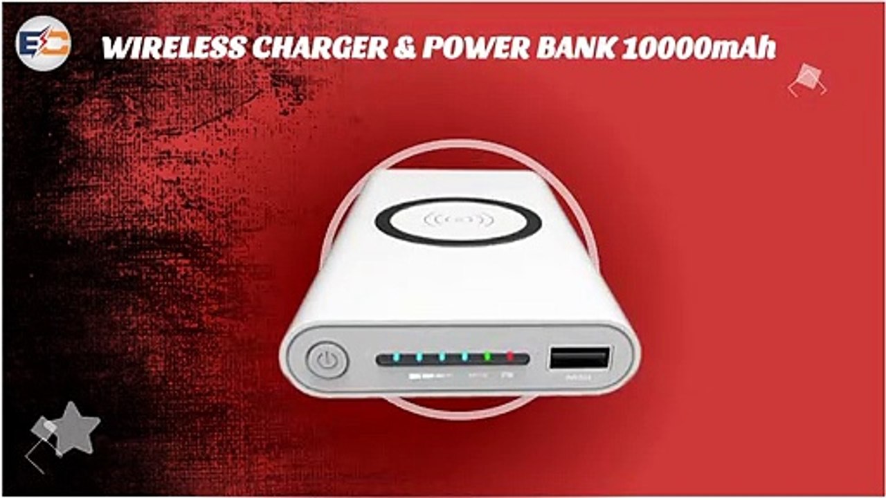 WIRELESS CHARGER & POWER BANK 10000MAH in Singapore