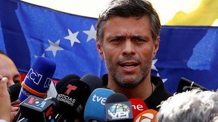 El opositor Leopoldo López desafía a Maduro