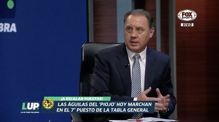 LUP: “América siempre va a tener presión”: Alex Aguinaga