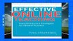 Full E-book  Effective Online Teaching: Foundations and Strategies for Student Success  For Kindle