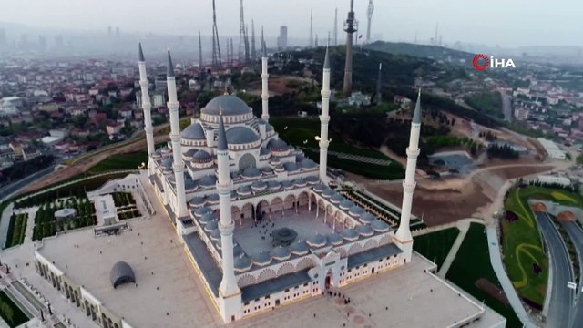 Çamlıca Camii'nin resmi açılışı bugün yapılacak