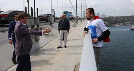 Ahmet Davutoğlu'nun Kurtardığı Vatandaşın, Daha Önce de İntihara Kalkıştığının Görüntüsü Ortaya Çıktı